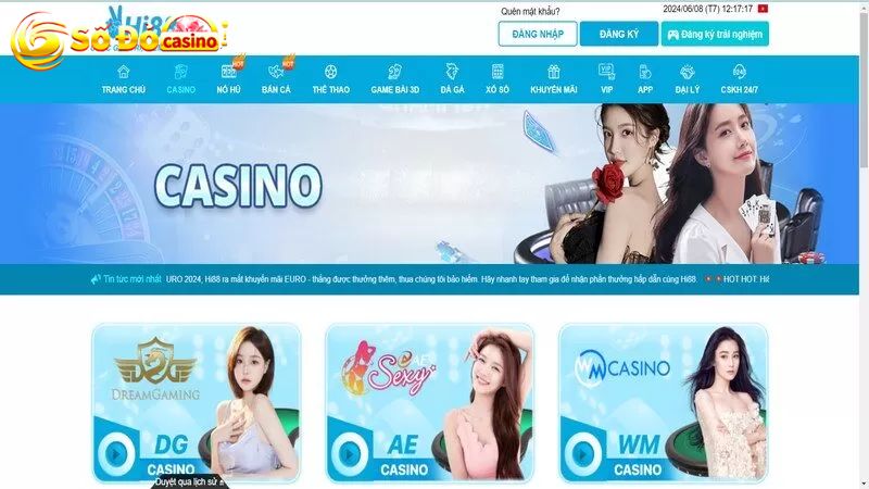 Thế giới game phong phú ở Hi88
