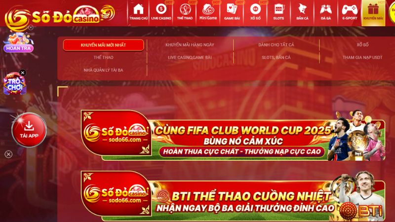 Khuyến Mãi Sodo siêu khủng cho thành viên
