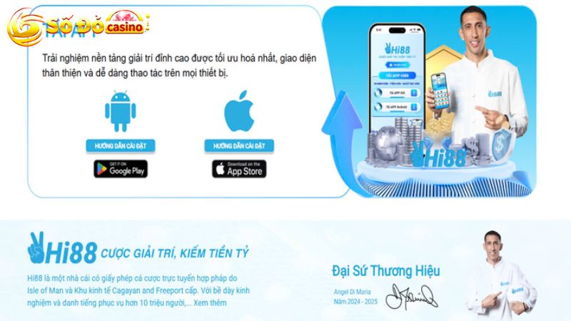Hi88 có nhiều ưu điểm vượt trội